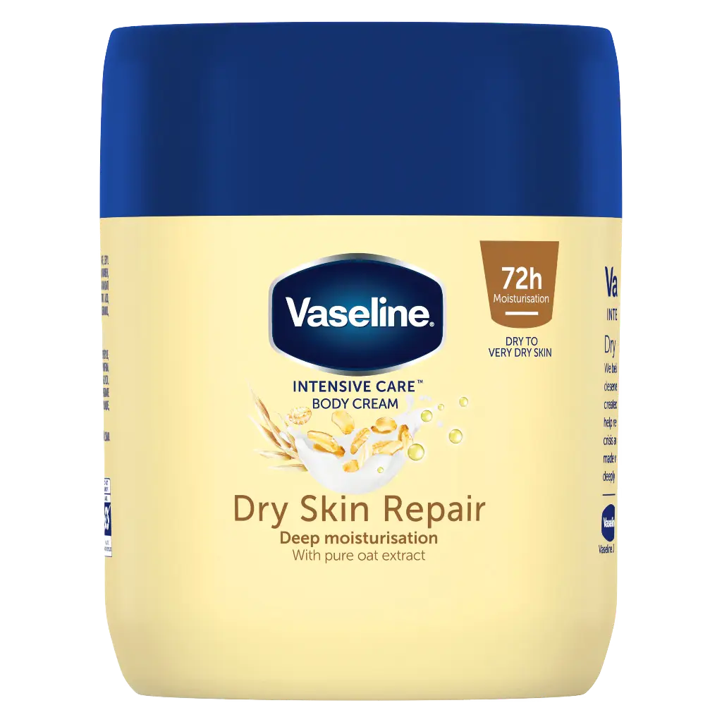 VASELINE BODY CREAM DRY SKIN REPAIR  400ML 