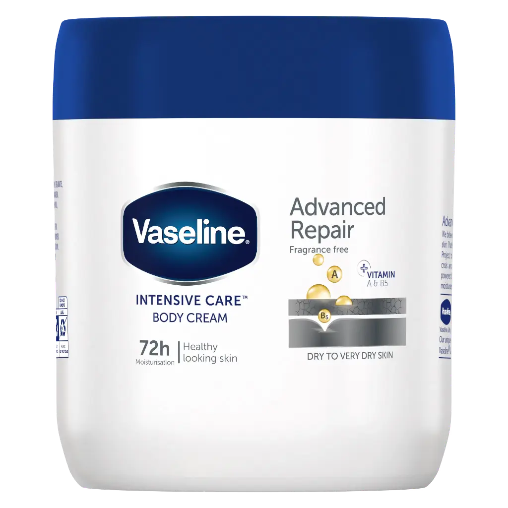 VASELINE BODY CREAM ADVANCE REPAIR  400ML 