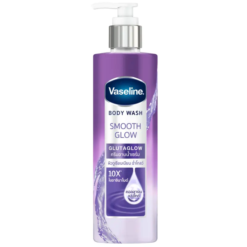 VASELINE BODY WASH SMOOTH GLOW 425ML