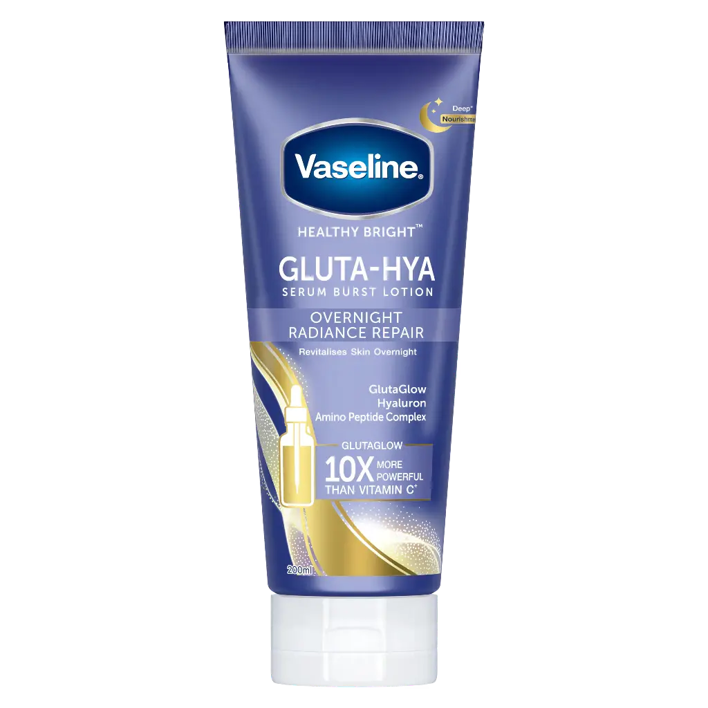 VASELINE HEALTHY BRIGHT GLUTA-HYA OVERNIGHT RADIANCE REPAIR 70ML 