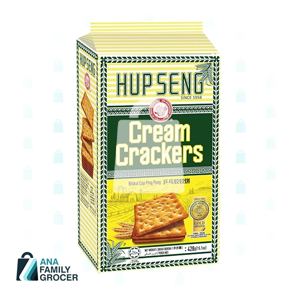 HUP SENG CREAM CRACKER 428G