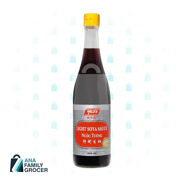 YOWE SOYA SAUCE LIGHT 640ML 