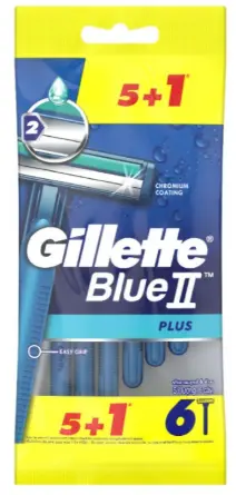GILLETTE BLUE 3 RAZOR 6PCS