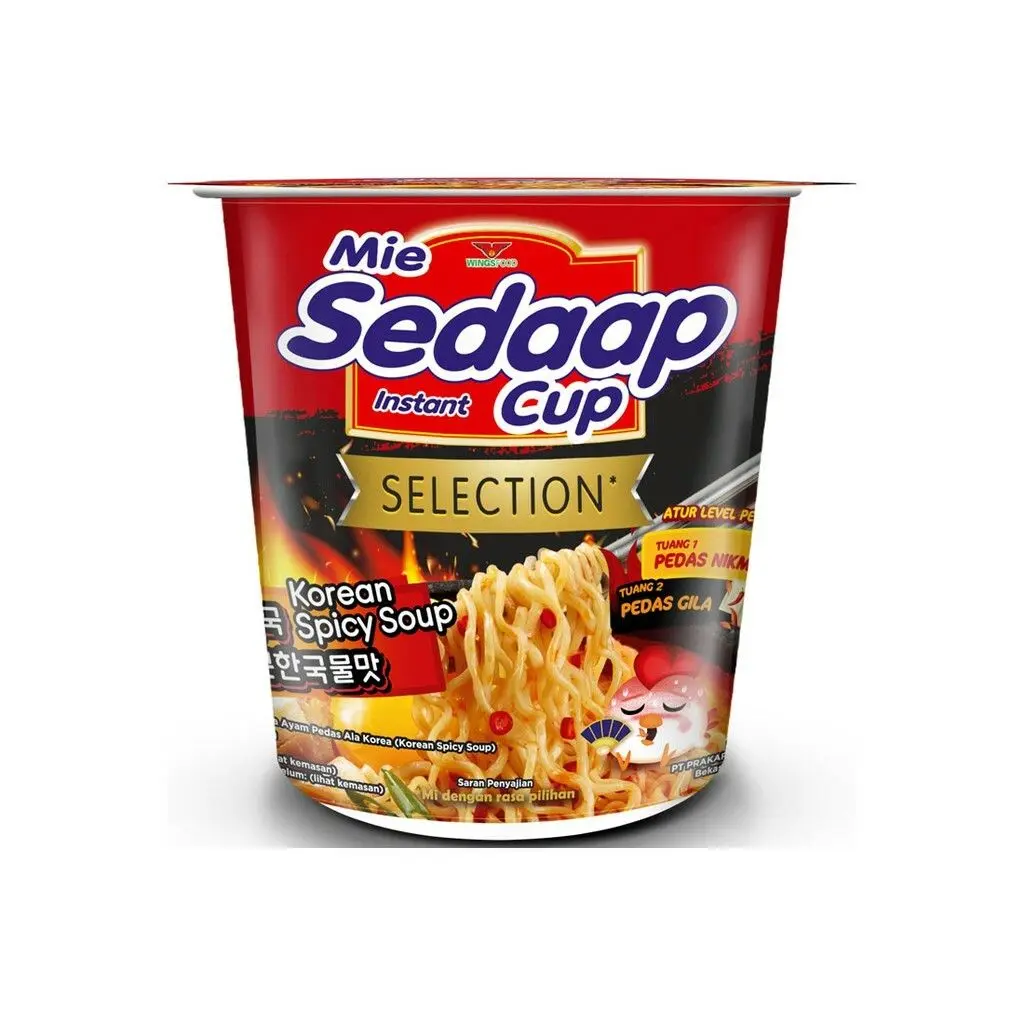 MIE SEDAAP CUP KOREAN SPICY SOUP 75G