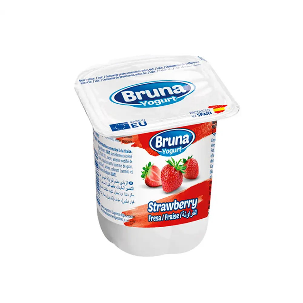 BRUNA YOUGURT STRAWBERRY 125G