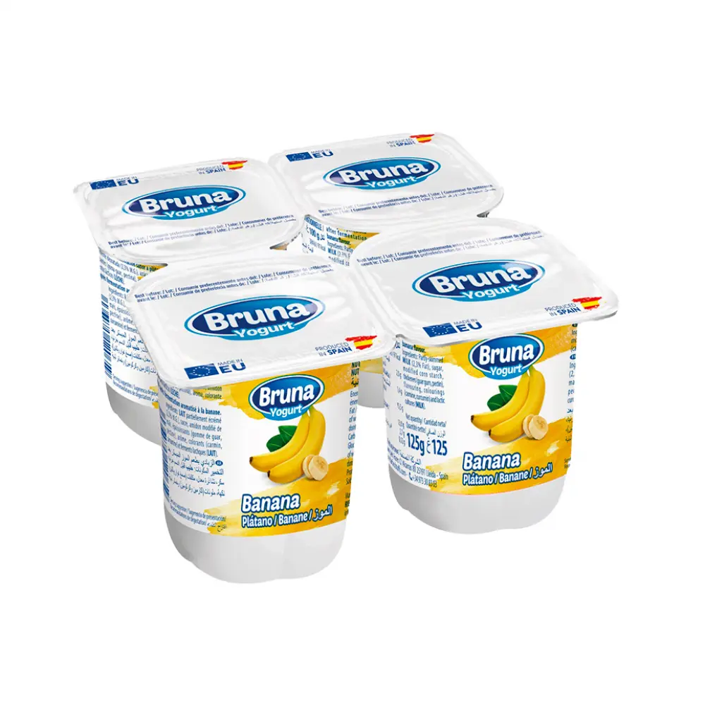 BRUNA YOGURT BANANA 125G