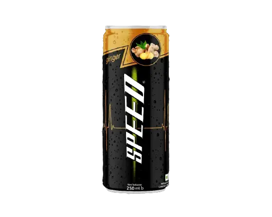 SPEED GINGER CARBONATED DRINK GINGER 250ML