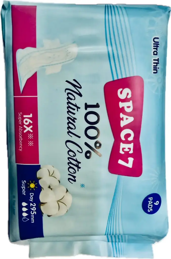 SPACE 7 PURE COTTON 9PCS