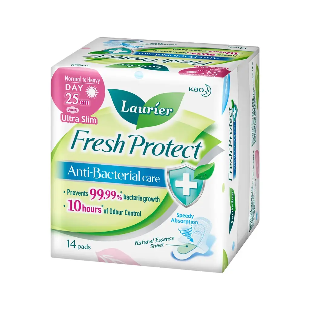 LAURIER FRESH PROTECT ANTI-BACTERIAL CARE 14S