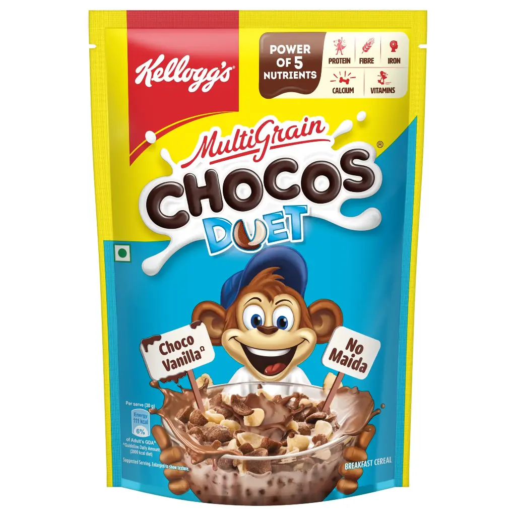 KELLOGG'S CHOCOS DUET 375G