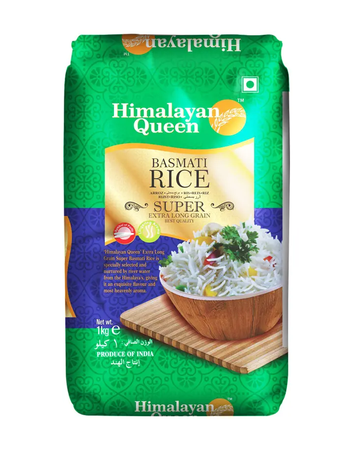 BASMATI RICE (HIMALAYAN QUEEN SUPER - GREEN) 1KG