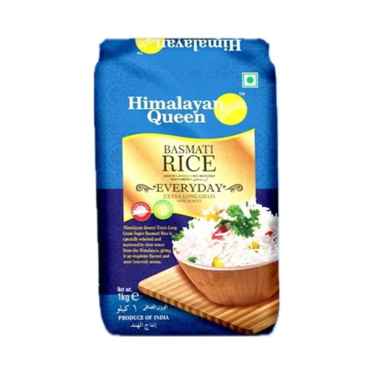 BASMATI RICE (HIMALAYAN QUEEN EVERYDAY BLUE) 1KG
