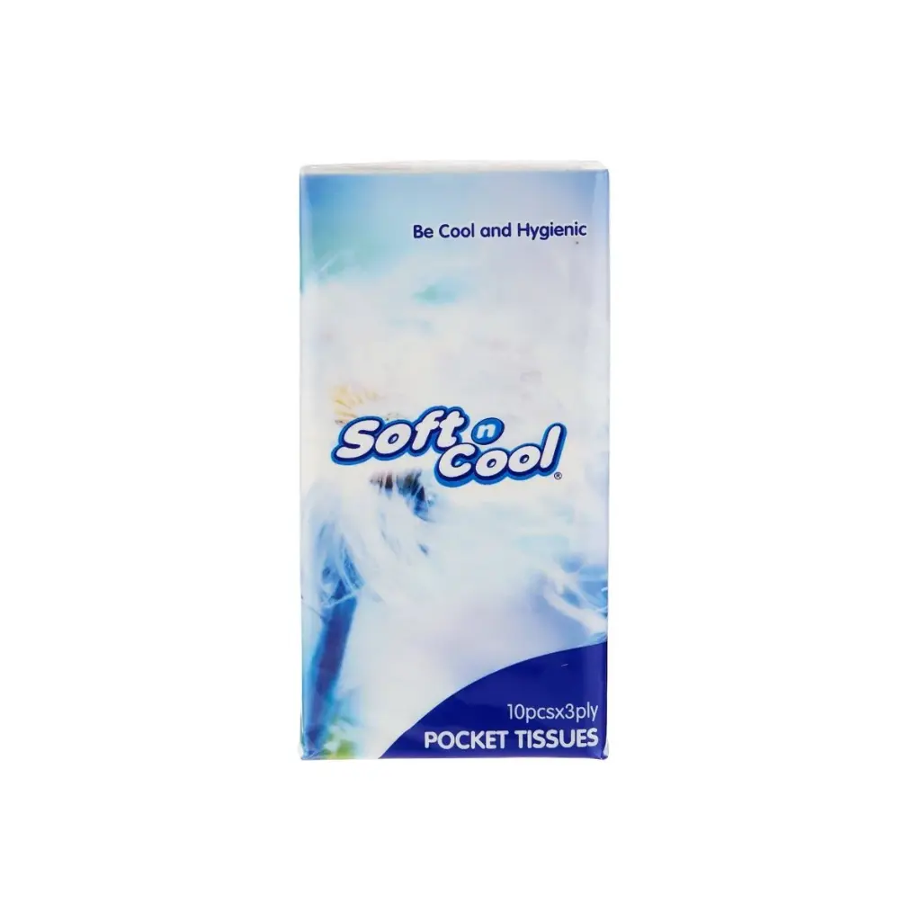 SOFT N COOL POCKET TISSUE