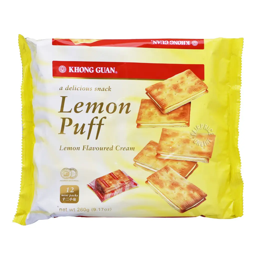 KONG GUAN LEMON PUFF 260G