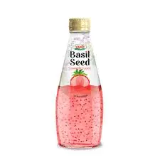 NAWON BASIL SEED DRINK STRAWBERRY 290ML