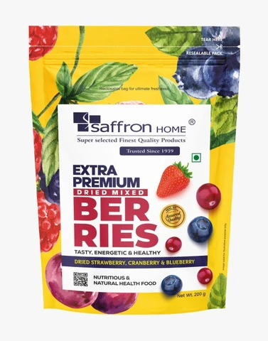 SAFFRON HOME DRIED MIX BERRIES 200G 
