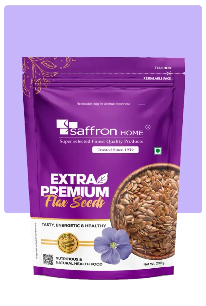 SAFFRON HOME FLAX SEEDS 200G 