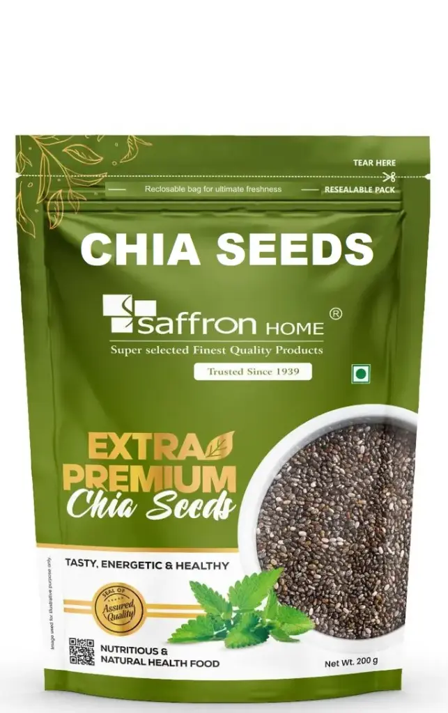 SAFFRON HOME CHIA SEEDS 200G 