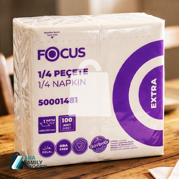 FOCUS EXTRA NAPKIN 100S 