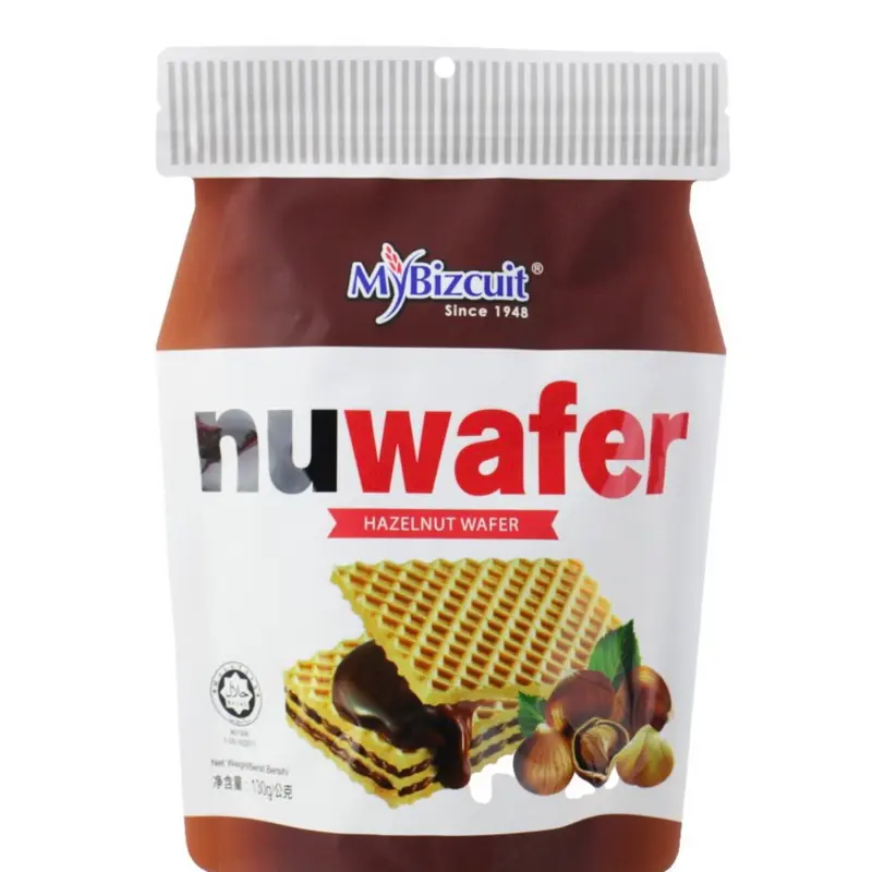 MYBIZCUIT-NUWAFER HAZELNUT WAFER 130G