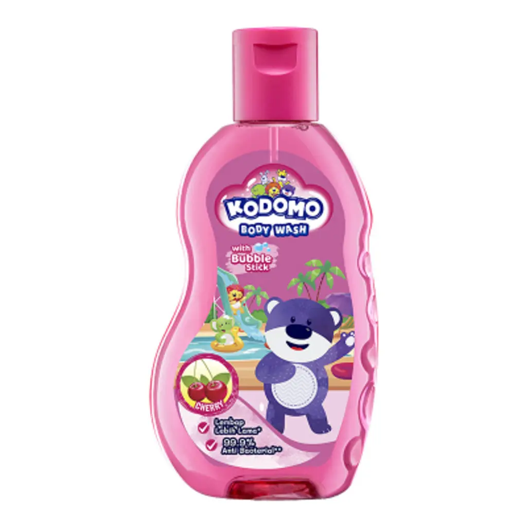 KODOMO BODY WASH CHERRY 200ML