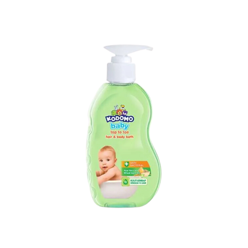 KODOMO TOP TO TOE HAIR & BODY BATH 400ML
