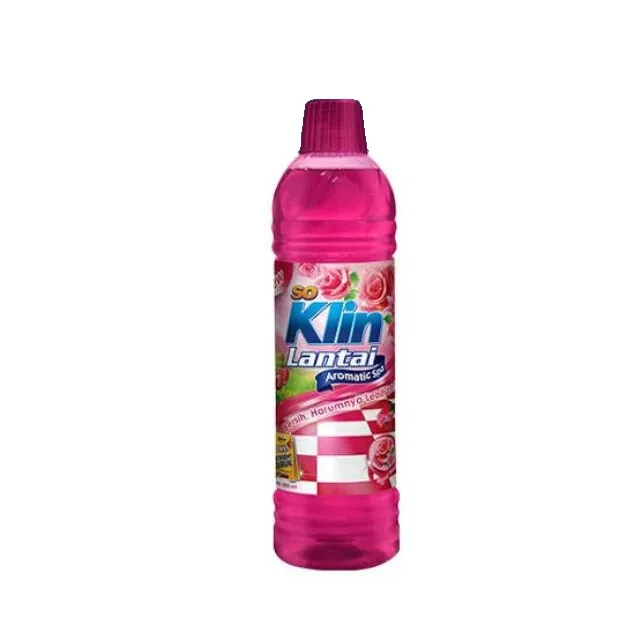 SOKLIN FLOOR CLEANER BOTTLE ( ROSE BOUQUET) RED 900ML