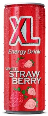XL ENERGY DRINK WHITE STRAWBERRY 250ML