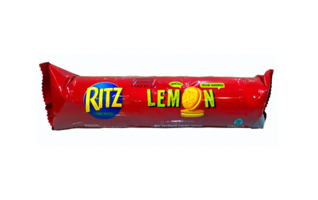 RITZ CRACKER SANDWICH LEMON 118G