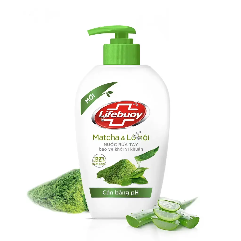 LIFEBUOY HANDWASH MATCHA & ALOE VERA 450G