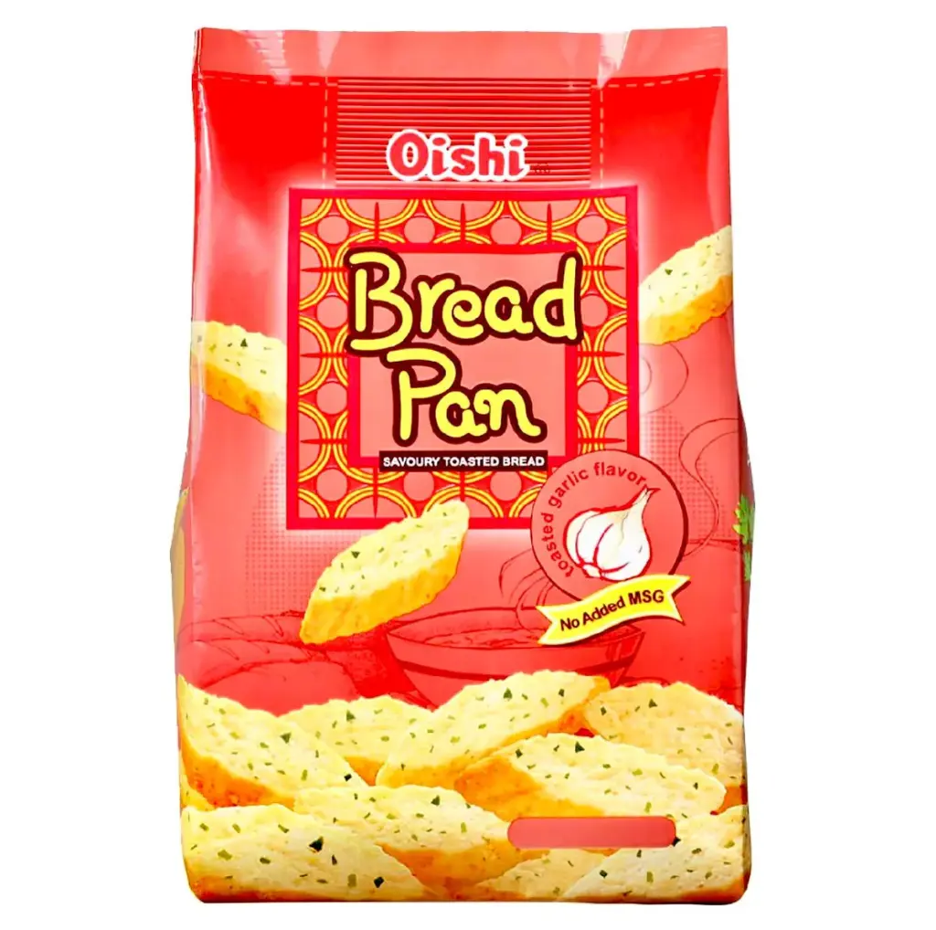 OISHI BEAN PAN TOASTED GARLIC 42G