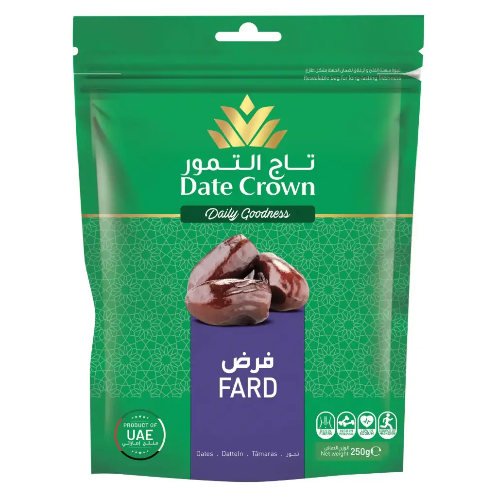 DATE CROWN FARDH DATES 250G