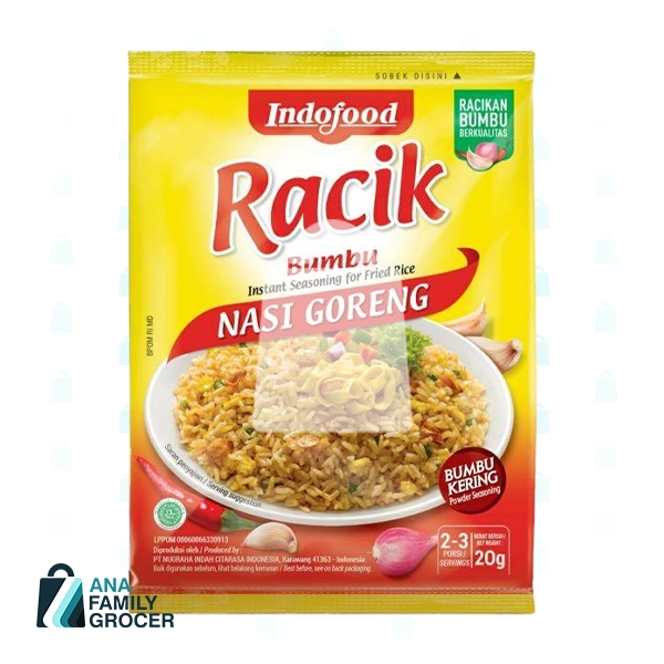 INDOFOOD RACIK NASI GORENG PEDAS 20G