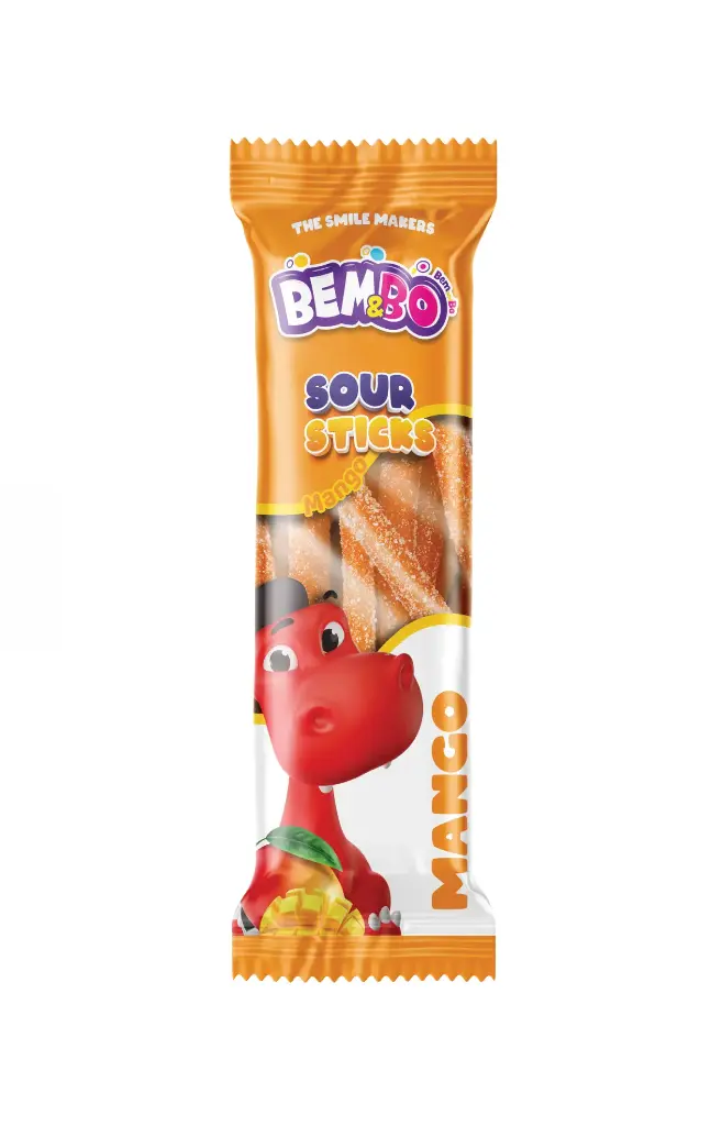 BEM&BO LICORICE SOUR ROPE WITH MANGO 30G