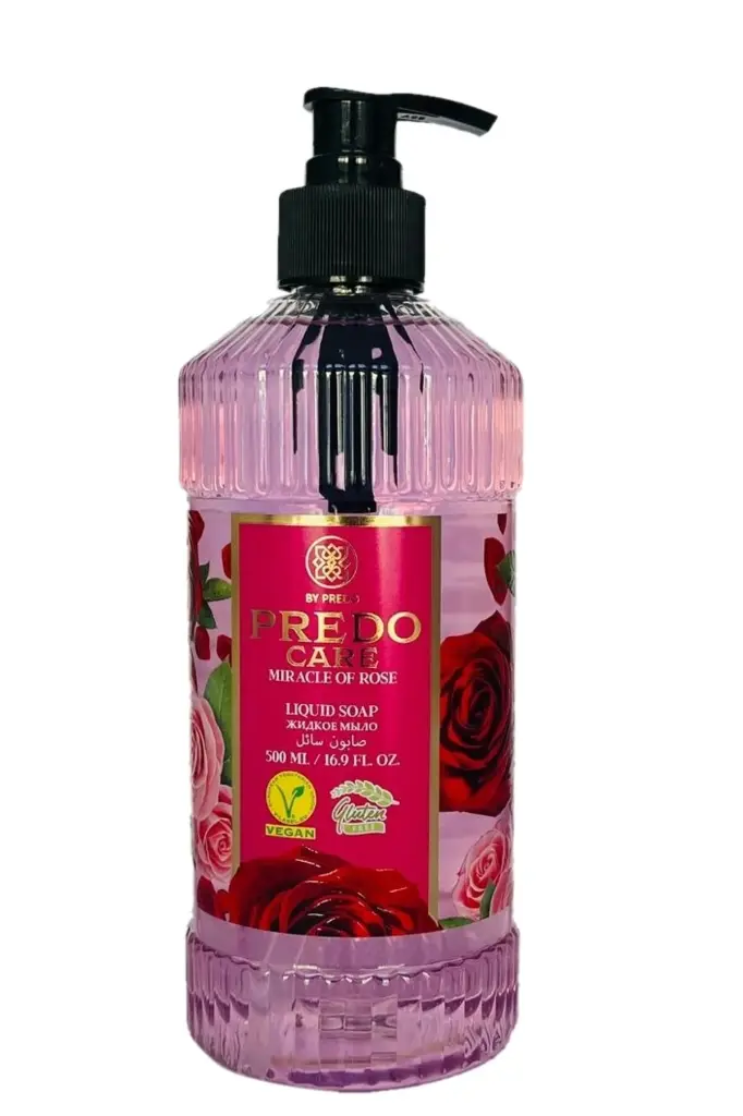 PREDO LIQUID HAND SOAP ROSE 500ML