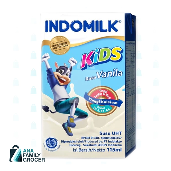 INDOMILK KIDS VANILLA 115ML