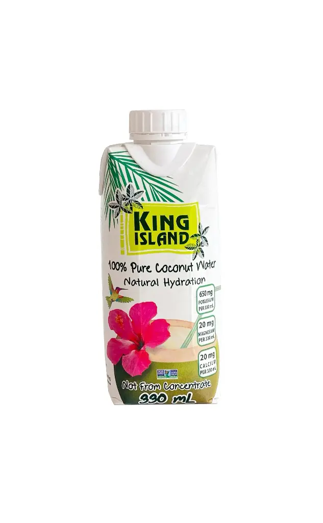 KING ISLAND COCONUT WATER 330ML