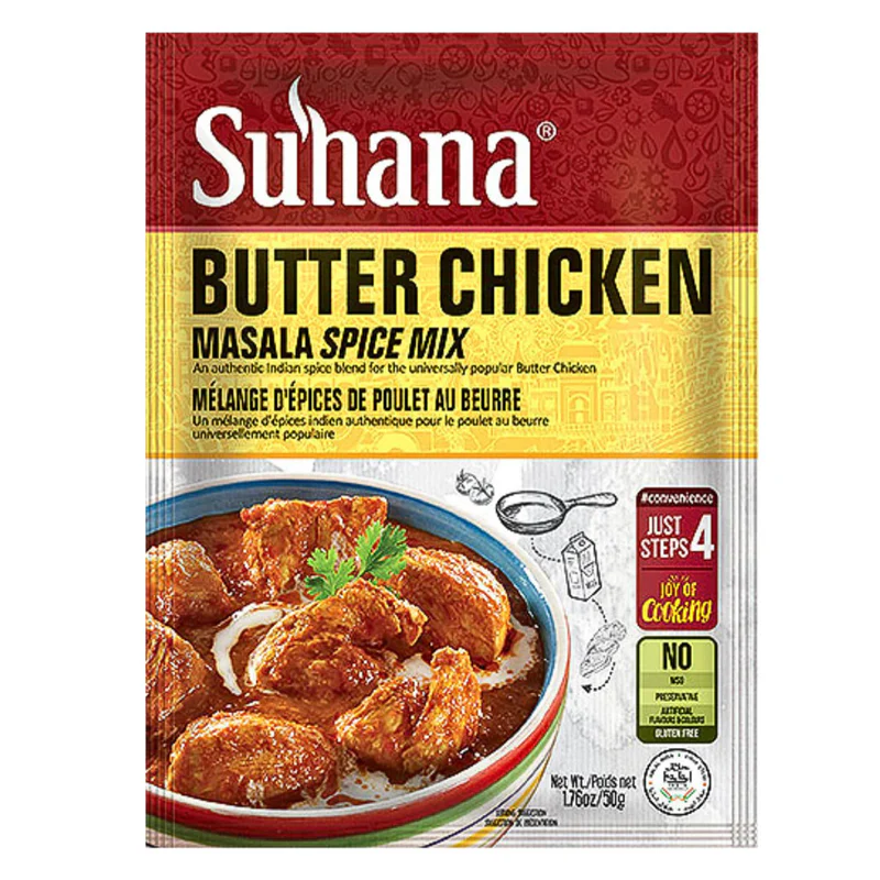SUHANA RTC SPICE MIX BUTTER CHICKEN 50G