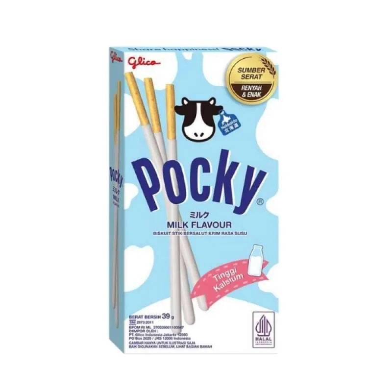 POCKY VANILLA FLAVOUR CHOCOLATE 39G