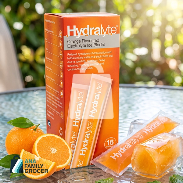HYDRALYTE ICE BLOCK ORANGE