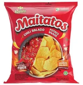 MAITATOS CHILI BALADO POTATO SNACK 70G