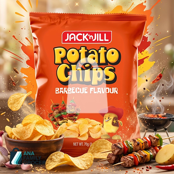 JACK N JILL PERISA POTATO CHIPS BBQ 70G