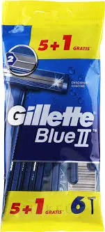 GILLETTE BLUEII PLUS RAZOR 5+1
