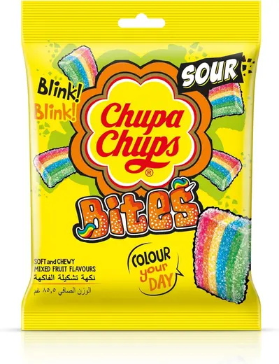 CHUPA CHUPS SOUR BITES 24.2G