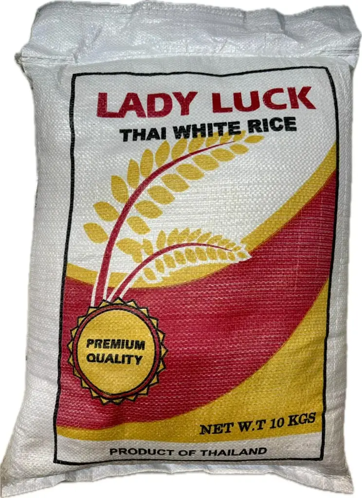 LADY LUCK THAI WHITE RICE 10KG 