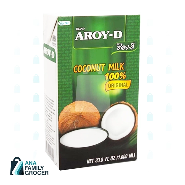 AROY D COCONUT MILK 1L