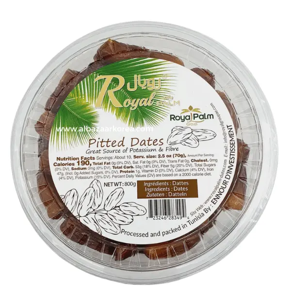 ROYAL PITTED DATES 800G