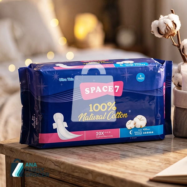 SPACE 7 PURE COTTON 420MM 8PCS