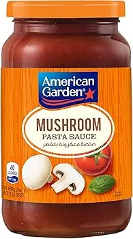 AMERICAN GARDEN PASTA SAUCE MUSHROOM 14oz 397g