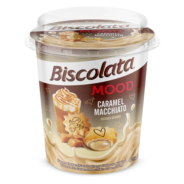 SOLEN BISCOLATA CARAMEL MACCHIATO 115G